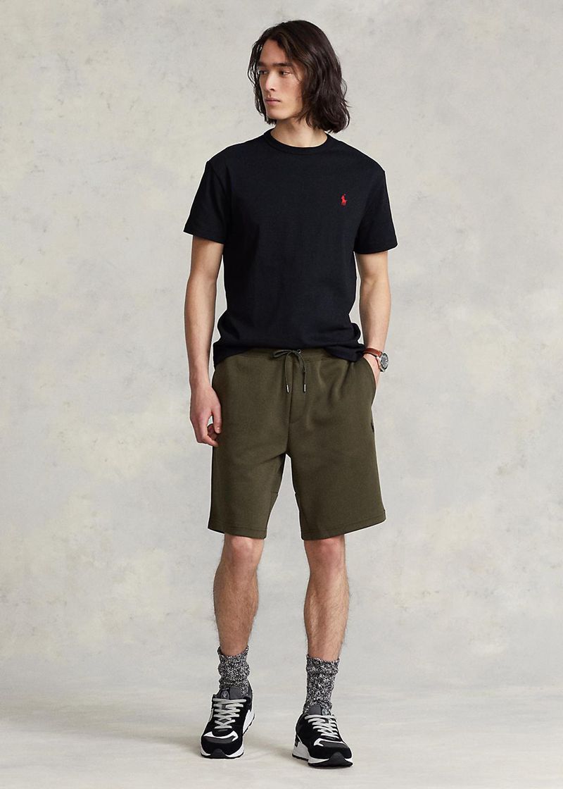 Shorts Polo Ralph Lauren Hombre Double-Knit Chile Verde Oliva HWYUX-1329